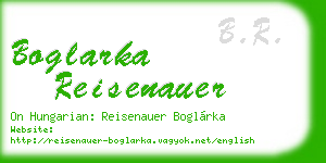 boglarka reisenauer business card